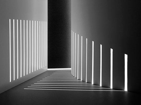 Behold these bold minimalist interiors made of paper and light Owen Gildersleeve, Real Buildings, Miniature Architecture, Shadow Casting, Shadow Architecture, Space Building, Sun Path, Architecture Space, Sun Dial