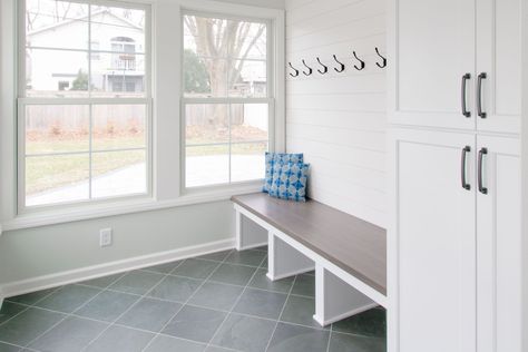 Get heated floors in mudroom! Radiant floor heating is actually energy efficient. That’s because it heats the entire floor and creates an evenly heated room for an even, ambient temperature. Mudroom Ideas Storage, Wellness Bathroom, Mudroom Ideas, Entry Ideas, Floor Heating, Storage Tips, Radiant Floor Heating, Heat Mat, Radiant Floor