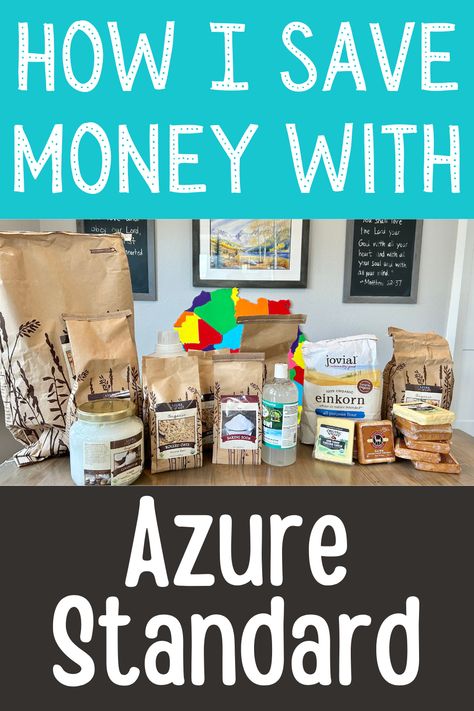 With Azure Standard, I can find the healthy foods I want to feed my family for an affordable price!  It is also extremely convenient for me and cuts down on my grocery store trips.

These are some of my favorite items to purchase from Azure and SPECIFIC ways I save money purchasing these from Azure Standard instead of Whole Foods or Natural Grocers. Azure Standard, Raw Cheese, Natural Grocers, Wheat Berries, Health Food Store, Healthy Bread, Organic Foods, Eat Healthier, Save Money On Groceries