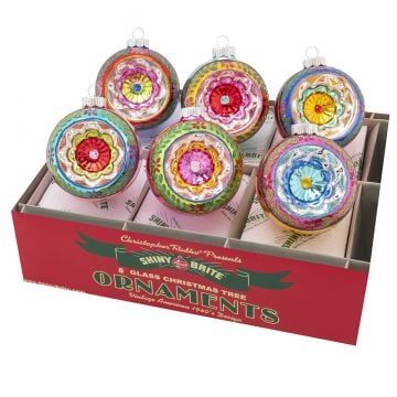 Christmas Confetti, Christmas Nostalgia, Christopher Radko Ornaments, Shiny Brite Ornaments, Glass Christmas Tree Ornaments, Christopher Radko, Shiny Brite, Holiday Store, Christmas Store