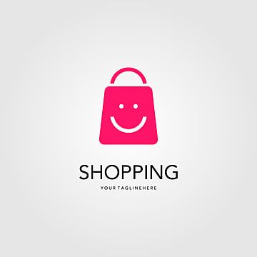 Shopping Bag Icon Logo, Personal Shopper Logo, Shopping Bag Logo, Monkey Logo Design, Barber Shop Vintage, Smile Png, Shopping Logo, Abstract Alphabet, Identity Illustration