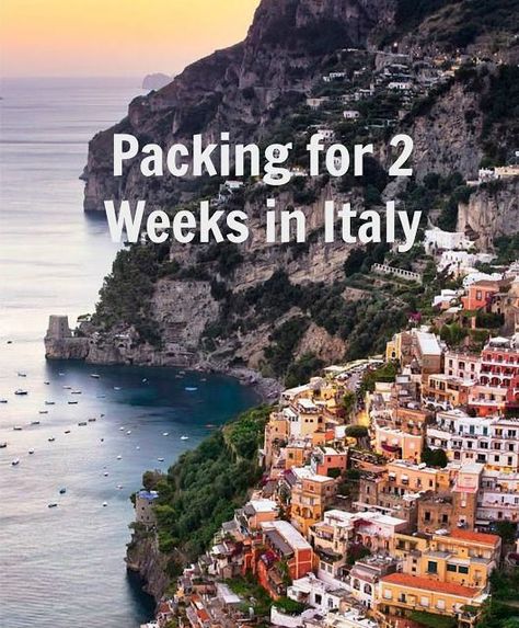 Packing For 2 Weeks, Italy In September, 2 Weeks In Italy, Italy In May, Italy Packing List, Italy Trip Planning, Italy Honeymoon, Italian Vacation, Italy Summer