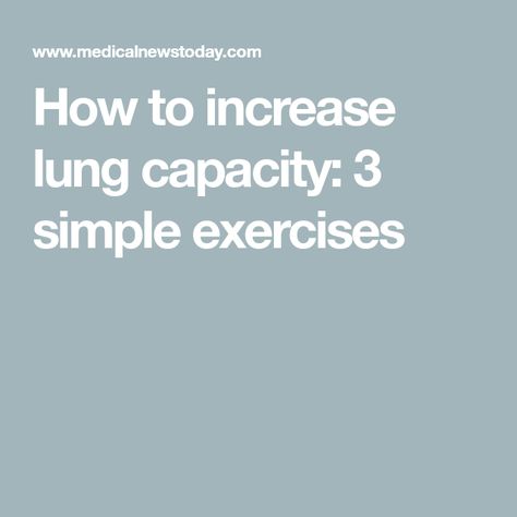 Lung Exercises, Pulmonary Rehabilitation, Breathing Exercises For Sleep, Increase Lung Capacity, Asthma Relief, Lung Health, Belly Breathing, Healthy Lungs, Respiratory Therapy