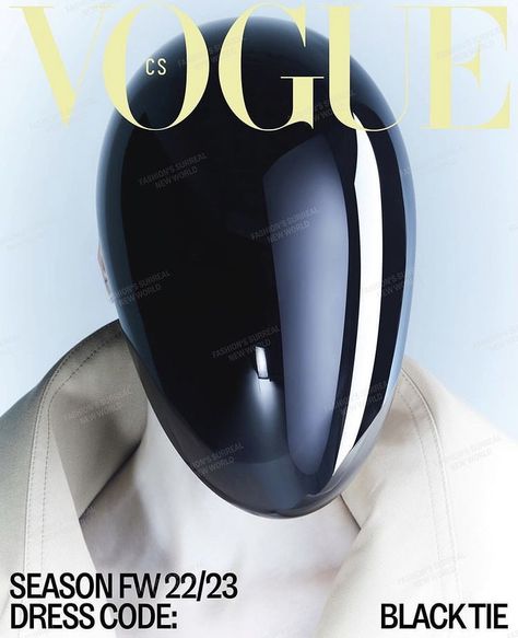 Balenciaga Couture, Futuristic Mask, Panda Mask, Wearing A Mask, Fashion Magazine Cover, Vogue Covers, Futuristic Fashion, September 2022, Future Fashion