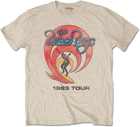 PRICES MAY VARY. Regular Fit High quality print Officially licensed merchandise Officially licensed Beach Boys merchandise. High quality print on 100% cotton t-shirt. Herren Style, Beach Boy, Beach Boys, The Beach Boys, I'm With The Band, Retro Tee, Mode Inspo, Tour T Shirts, High Quality T Shirts