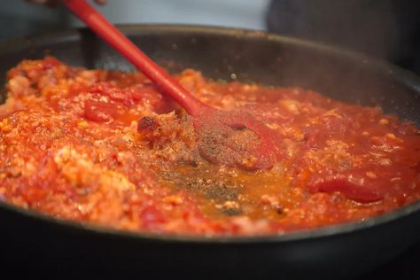 Homemade Pasta Sauce, Italian Pasta Sauce, Cooking Pasta, Meat Sauce Recipes, Pasta Sauce Homemade, Organic Pasta, Homemade Spaghetti Sauce, Homemade Spaghetti, Cheese Appetizers