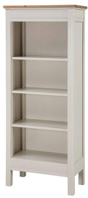 Rosecliff Heights Gilmore Standard Bookcase Cream Bookshelves, Corner Shelf Ideas, Home Furniture Living Room, Modern Cottage Style, Tall Bookshelves, Tall Bookcase, Low Bookcase, Stanley Furniture, Corner Bookshelves