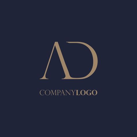 A D Monogram, Ad Monogram Logo, A D Logo, Ad Logo Design Letters, Ad Logo Design, Ad Monogram, Free Monogram Fonts, Logo Minimalista, Elegant Logo Design