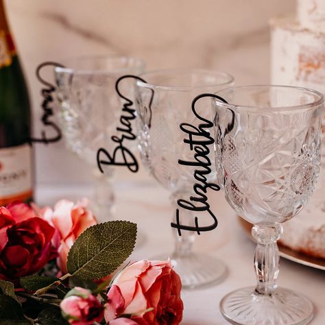 3.88US $ |Personalized Wedding Drink Name Tags,Wine Glass Charms,Party Glass Toppers Champagne Wall Cocktail Names Wedding Gift Place Card| |   - AliExpress Champagne Wall Seating, Champagne Wall Seating Chart, Wall Seating Chart, Personalized Cocktail Stirrers, Christmas Wedding Table, Drink Topper, Cocktail Names, Champagne Wall, Drink Tags