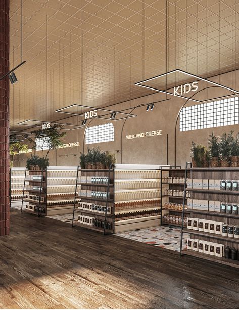 Interior Architecture Presentation, Supermarket Design Interior, Architecture Structure, Retail Architecture, Grocery Store Design, Supermarket Design, Pharmacy Design, Showroom Interior Design, Kiosk Design