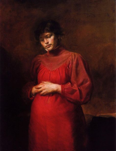 Odd Nedrum • Odd Nerdrum, Neo Baroque, Pregnant Woman, Caravaggio, Rembrandt, Conceptual Art, Figurative Art, Figure Painting, Art Techniques