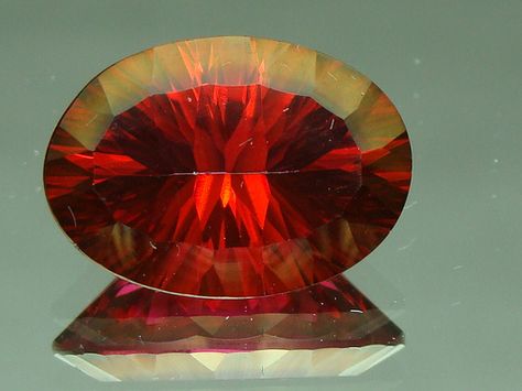 14x10 red topaz Gem Candy, Lapidary Art, Carved Gemstones, Red Gems, Red Topaz, Queens Jewels, Rough Gems, Pretty Rocks, Faceted Gems