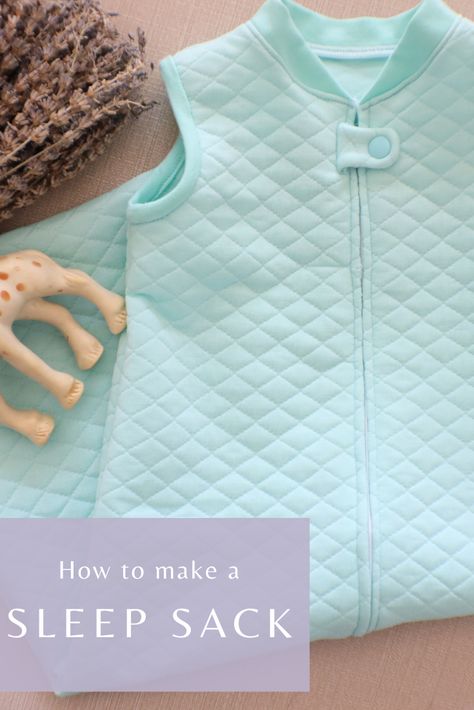 Infant Sleep Sack Pattern, Baby Sleeping Bag Pattern Free, Sleepsack Pattern Free, Baby Sleep Sack Pattern Free Crochet, Quilted Sleep Sack, Sleep Sack Patterns, Sleep Sack Crochet Pattern Free, Diy Sleep Sack For Baby, Sleep Sack Sewing Pattern