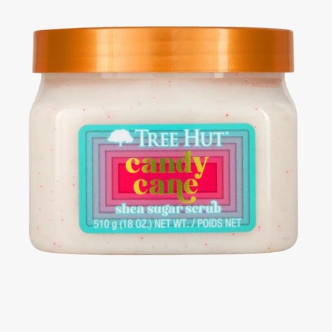 Tree Hut - Candy Cane Scent Sugar Scrub Never Used Or Opened, Still In Original Packaging Candy Cane Tree Hut Scrub, Tree Hut Body Scrub Candy Cane, Tree Hut Scrub Christmas, Candy Cane Scrub, Tree Hut Christmas Scrubs, Tree Hut Body Scrub Christmas, Holiday Sugar Scrubs, Christmas Tree Hut Scrub, Candy Cane Tree Hut