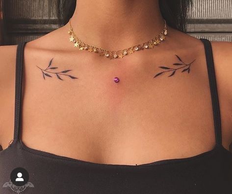 Collar Tattoo, 심플한 그림, Polynesian Tattoos, Bone Tattoos, Stylist Tattoos, Collar Bone Tattoo, Classy Tattoos, Discreet Tattoos, Subtle Tattoos