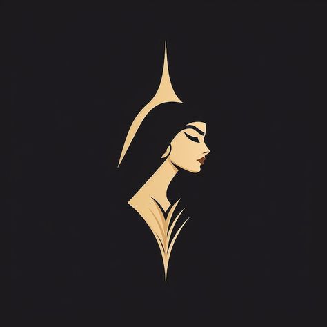 Egyptian Eyeliner, Egyptian Goddess Art, Logo Packaging Design, Ancient Egyptian Deities, Egypt Fashion, الفن الرقمي, Egyptian Deity, Photo Simple, Hair Logo