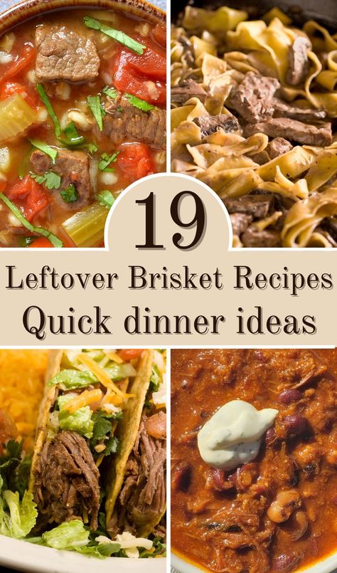 Beef Brisket Meal Ideas, Leftover Brisket Recipes Easy Meals, Leftover Brisket Recipes, Brisket Meat, Camp Meals, Brisket Recipes Smoked, Quick And Easy Dinner Ideas, Easy Camp, Beef Brisket Recipes