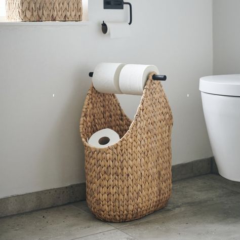 Toilet Roll Basket, Loo Roll Holders, Dekorere Bad, Bathroom Baskets, Úložný Box, Toilet Paper Storage, Paper Basket, Paper Storage, Toilet Roll Holder