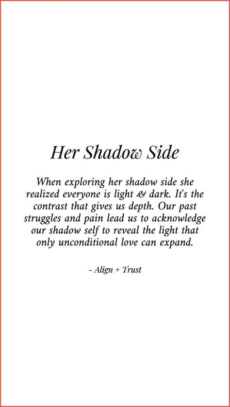 Light And Shadow Quotes, Shadow Quotes, Shadow Side, Soul Shine, Healing Modalities, Journal Writing Prompts, Shadow Work, Work Quotes, Holistic Healing