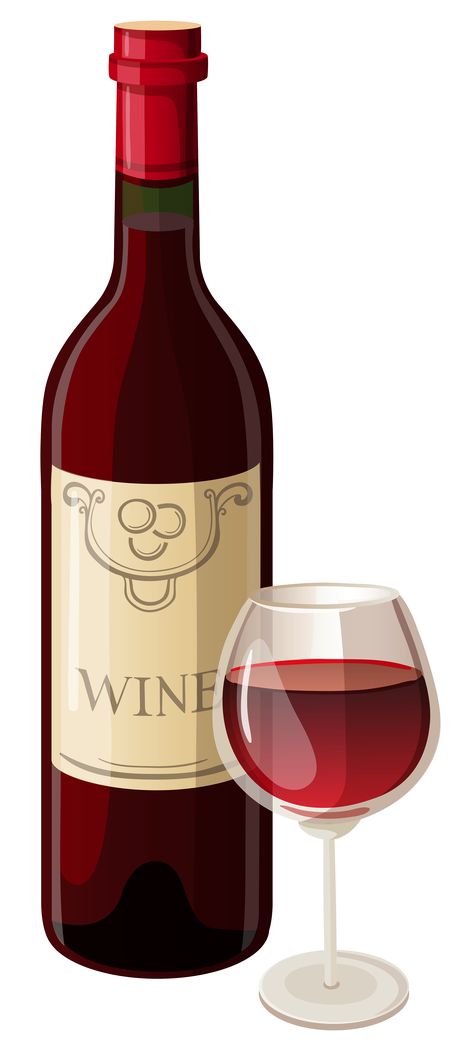 Wine bottle and glass vector clipart Wine Bottles Drawing, Wine Bottle Clipart, Wine Cartoon, Wine Bottle Images, Wine Clipart, Wine Vector, Glass Png, Bottle Drawing, Wine Stickers