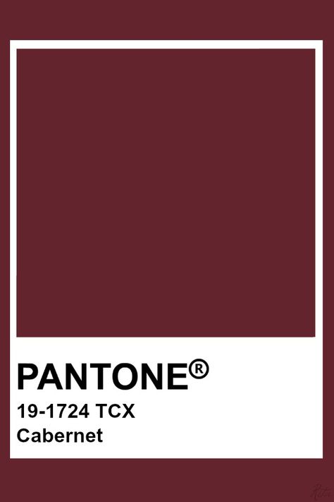 Pantone Cabernet Pantone Tcx, Pantone Red, Pantone Color Chart, Pantone Swatches, Color Bordo, Pantone Palette, Pantone Colour Palettes, Bordeaux Color, Red Colour Palette