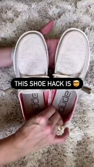 Health, Fitness & Nutritionist on Instagram: "Drop ❤️ if you want more posts like this. . Great content by @passionatepennypincher ❤️. Follow HER for more! . 😳Keep your Hey Dudes (or really any sneakers) smelling fresh with this genius sock hack! Who knew?? P.S. - If you’re looking for a pair of Hey Dudes, we found several on sale (they’re SO comfy!) - check out the link in my bio. #heydudeshoes #heydude #lifehacks #shoes #socks #nomorestinkyfeet" Sock Hack, Shoe Hacks, Shoes Hack, Hey Dudes, Shoes Socks, Hey Dude, Good Mental Health, Diy Natural Products, Physical Health