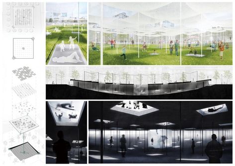 Museum Of Emotions, Architecture Design Competition, Architectural Competition, Sacred Architecture, Playground Design, Landscape And Urbanism, Cultural Architecture, Collaboration Space, Concrete Art