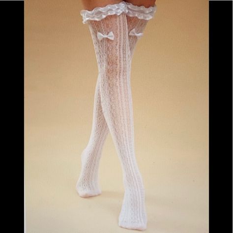 Cozy Socks Gift, Lace Stockings, Over Knee Socks, Ruffled Socks, Argyle Socks, Black Thigh High, Tight Sweater, Sheer Lace Top, Thigh High Socks