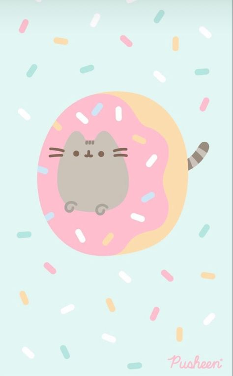 Pusheen Wallpaper, Comic Book Wallpaper, Book Wallpapers, Pusheen Birthday, Pusheen Cute, Chibi Cat, Pusheen Cat, Cute Black Cats, Cute Kawaii Drawings