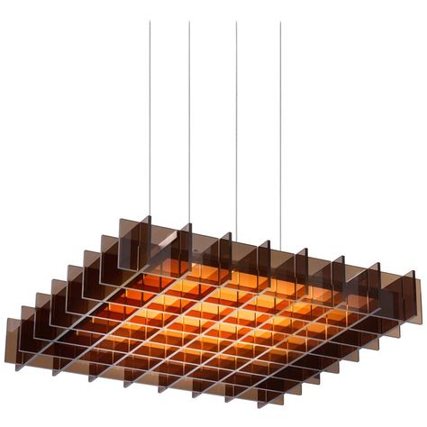 Fun Lights, Mesh Lighting, Orange Lamps, Minimal Light, Signage Signs, Bronze Ceiling, Steel Canopy, Minimal Lighting, Modern Chandeliers