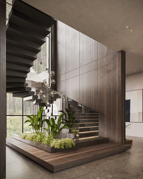 تحت الدرج, Staircase Interior Design, Luxury Staircase, Staircase Design Modern, Stairs Design Interior, Escalier Design, Stairway Design, Stairs Design Modern, Home Stairs Design