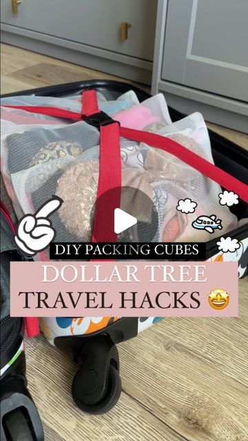 Emma Villaneda on Instagram: "Dollar Tree ✨TRAVEL ✈️ ORGANIZATION ideas!

👉🏻 Which idea was your favorite?! 

🤩📸👇🏻 SHOPPING list:
🛒 Dollar Tree Pill Organizer
🛒 Dollar Tree Straws
🛒 Dollar Tree Makeup Brush Holder
🛒 Dollar Tree 3pck- Mesh Laundry Bags 
🛒 Dollar Tree Reusable Storage Bags
🛒 Dollar Tree Jumbo Mesh Laundry Bag
🛒 Dollar Tree Shower Caps
🛒 Dollar Tree Dressing Containers 
🛒 Dollar Tree 2 pc Cosmetic Cases 
🛒 Dollar Tree Clear Binder Pouch
🛒 Dollar Tree Cosmetic Bag 

#diy #organization #organizationideas #dollartree #hack #homehacks #travel #travelhacks #diyproject #tutorial #hacks #trip #vacation #packing #suitcasetravels #travelinspiration #travels" Laundry Bags Ideas, Packing Diy Ideas, Dollar Tree Purse Organizer, Dollar Tree Packing Hacks, Dollar Tree Travel Essentials, Dollar Tree Car Organization Ideas, Dollar Tree Car Hacks, Packing Toiletries For Travel, Travel Must Haves For Women