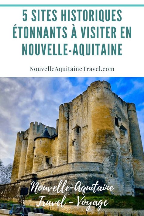 Check out these 5 Amazing Historical Sites in Nouvelle-Aquitaine to visit next time you're in France! #France #NATV #NouvelleAquitaine #History Medieval Architecture, St Emilion, France Travel Guide, Travel France, Visit France, Visit Europe, La Rochelle, Lifestyle Travel, Aquitaine