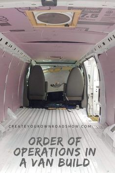 Van Life Bucket List, Converted Vans Layout, Passenger Van Camper, Van Life Build Ideas, No Build Van Build, Camper Van Air Conditioning, Astrovan Conversions, Van House Layout, Van Life Accessories