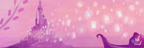 Tangled Header, Rapunzel Banner, Discord Header, Animated Aesthetic, Long Background, Discord Theme, Core Wallpaper, Purple Vibe, Twitter Header Pictures