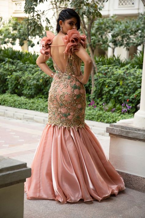 Mermaid Dress Indian, Fishcut Lehenga Designs, Fish Style Gown, Fishcut Gown Indian, Fish Cut Gown Western, Fish Cut Gown For Kids, Fish Cute Gown Indian, Fish Cut Gown Indian, Fish Gowns Dresses