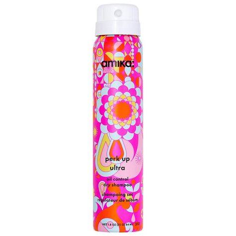 Mini Perk Up Ultra Oil Control Dry Shampoo - amika | Sephora Amika Dry Shampoo, Hair Concerns, Sephora Beauty, Oily Scalp, Hydrate Hair, Oil Control, Dry Shampoo, Oil Control Products, Hair Care Shampoo