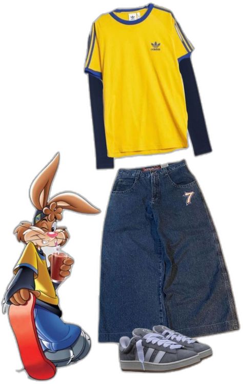 Nesquik Bunny, Silly Outfits, Character Day, Spirit Week Outfits, Matching Halloween Costumes, Pretty Halloween Costumes, Bunny Outfit, Outfit Inspo Casual, Baggy Clothes