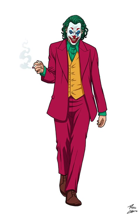 Joker 2019 — Phil Cho 2019 Joker, Image Joker, Joker Drawings, Joker 2019, Joker Images, Joker Poster, Joker Artwork, Film Vintage, Joker Pics