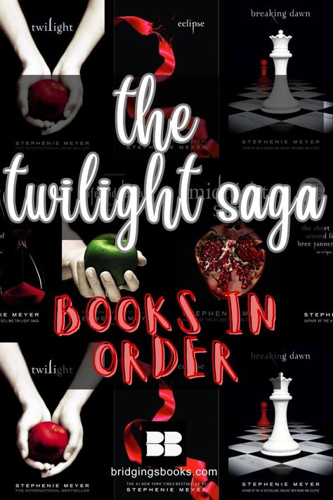 The Twilight Saga is one of the best selling book series in the world. Love them or hate them, learn the best way to read the books. Twilight Books, Twilight Saga Books, Twilight Book, Stephenie Meyer, What To Do When Bored, Twilight Series, Breaking Dawn, The Twilight Saga, Best Selling Books