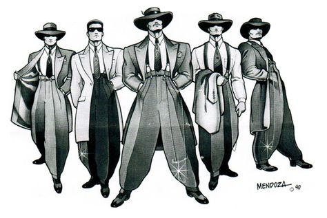 Related image Art Tattoo Ideas, Suit Art, Suit Drawing, Chicano Love, Zoot Suit, Cholo Art, Lowrider Art, Beat Generation, Chicano Drawings