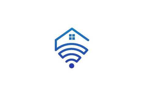 Home Internet WIFI Logo Design Vector isolated (726971) | Logos | Design Bundles in 2022 | Logo design, Internet logo, Graphic design logo Wifi Logo Design, Smart Home Logo Design, Internet Logo Design, Smart Home Logo, Wifi Logo, Network Logo, Cafe Logo Design, Fiber Internet, Internet Logo