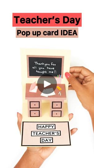 2.6K views · 55 reactions | Teacher’s day card idea 📝📚👩‍🎓 #art #crafts #crafting #easycards #srushtipatil #miniaturecrafts #designpaper #diy #cardmaking #popupcube #cardideas #scrapbook #love #birthdaycard #doityourself #anniversary #explosionbox #popupcard #valentine #giftideas #craftroom #teachersday #teacher #teachersdaygift #teachersdaycard #handmade #papercrafting #papercrafts #handmadegifts | Srushti Patil | Lucky Socks · Belong Together (Sped Up) Teachers Day Card Ideas Handmade, Diy Cards For Teachers, Handmade Teachers Day Cards, Teacher's Day Card Ideas, Scrapbook Love, Teachers Day Greetings, Teachers Day Card, Diy Flower Pots, Happy Teachers Day