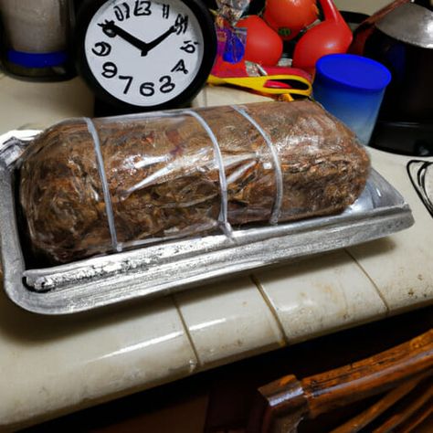 Cooking a 2lb meatloaf can be a great way to feed a family or a group of friends. It is a relatively simple dish to make and can be cooked in a variety of ways. The amount of time it takes to cook a 2lb meatloaf will depend on the type of oven you are using, the size of the meatloaf, and the desired doneness. In this article, we will discuss the different cooking times for a 2lb meatloaf and provide tips on how to ensure it is cooked to perfection. The Best Way to Cook a 2Lb Meatloaf in the ... Juicy Meatloaf, Moist Meatloaf, Slow Cooker Meatloaf, Meatloaf Recipes, Group Of Friends, Cooking Techniques, Hearty Meals, Cookie Sheet, Cooking Meat