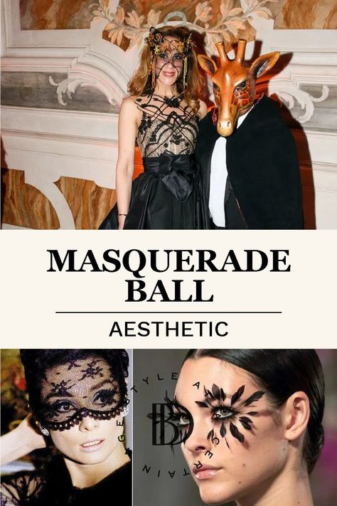 Womens Masquerade Dress, Womens Masquerade Outfit, Halloween Gala Costume, Black Tie Halloween Costume, Hair For Masquerade Ball, Masquerade Theme Party Outfit Women, New Years Masquerade Party Outfit, Mascarade Hairstyles With Mask, Modern Masquerade Ball Aesthetic