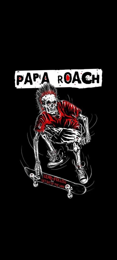 PAPA ROACH Papa Roach Tattoo Ideas, Papa Roach Aesthetic, Papa Roach Poster, Papa Roach Tattoo, Gorillaz Wallpaper, Fathers Daughter, Wallpapers Dark, Best Music Artists, Black Like Me