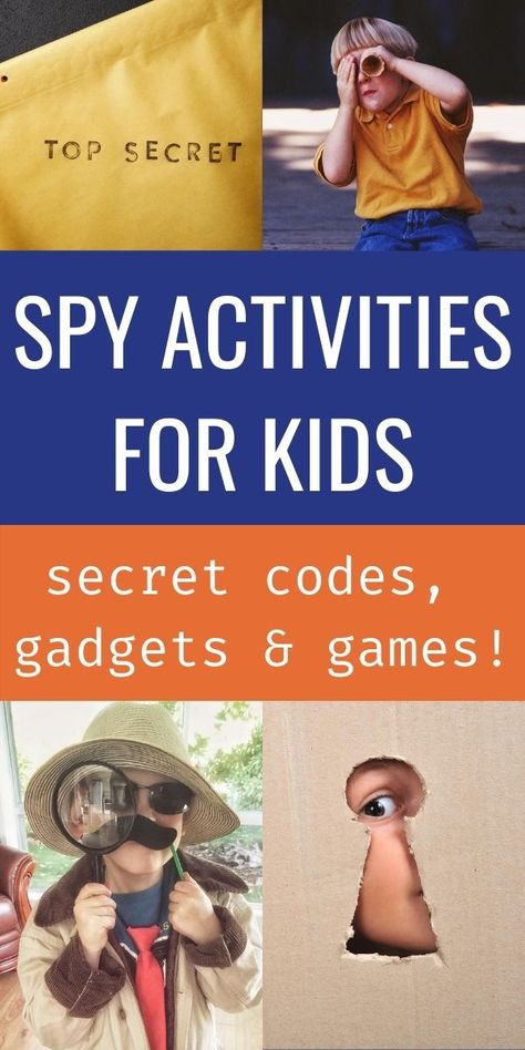 Secret Agent Games For Kids, Kids Spy Activities, Detective Stem Activities, Spy Week Activities, Spy Themed Activities For Kids, Spy Camp Activities For Kids, I Spy Activities For Kids, Kids Detective Activities, Spy Party For Kids