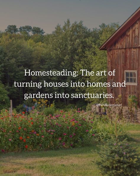 The perfect life 🫶 #homesteading #selfsufficiency #livingofftheland #homesteadlife #modernhomesteading #gardening #simpleliving | Instagram Homestead Quotes, Homesteading Quotes, Homestead Journal, Homestead Instagram, Rural Homestead, Functional Basement, Simple Homestead, Garden Homestead, Dream Homestead