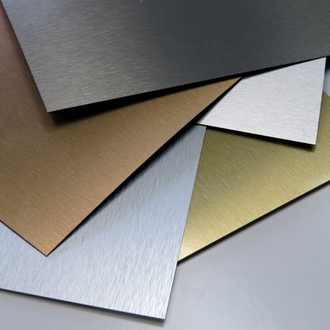 Stainless Steel Color Palette, Decorative Metal Sheets, Laminate Wall Panels, Brushed Metal Texture, Laminate Wall, Elevator Interior, Metal Sheets, Swiss Chalet, Melting Metal