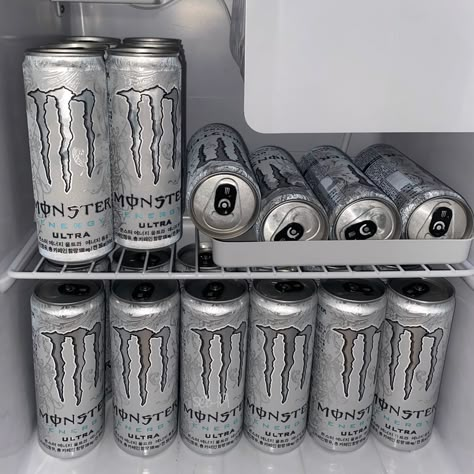 Monster Zero Ultra Aesthetic, White Monster Energy Aesthetic, Monster White Aesthetic, White Monster Drink Aesthetic, White Monster Drink, Monster Can Aesthetic, Monster Energy Aesthetic, Monster Ultra, White Monster